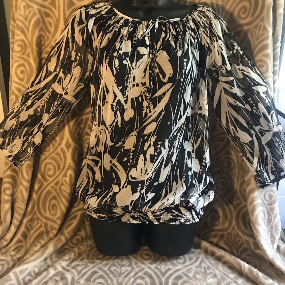 Sheer New York & Co Top